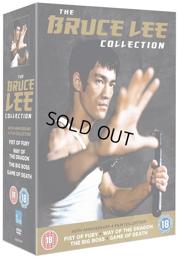 40周年記念ブルース・リーコレクション DVD-BOX （イギリス盤）