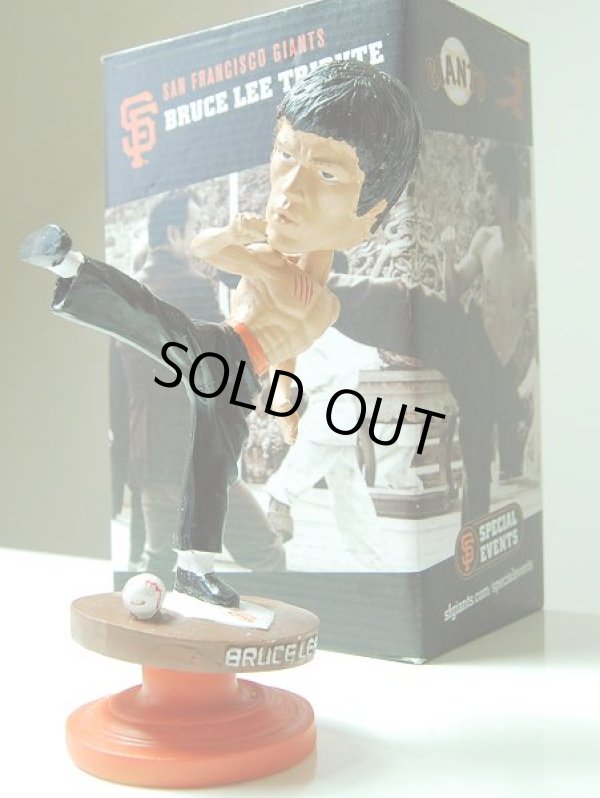 画像1: San Francisco Giants BRUCE LEE Tribute Bubble Head ブルース・リートリビュートバブルヘッド (1)