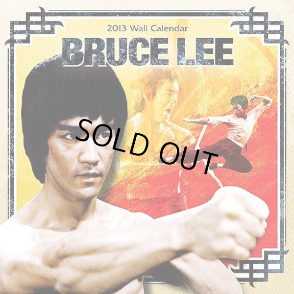 画像1: Bruce Lee 12-Month 2013 Wall Calendar ブルース・リー2013ウォールカレンダー （アメリカ版） (1)