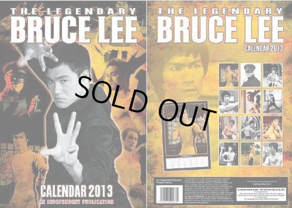 画像1: The Legendary Bruce Lee Calendar 2013 伝説のブルース・リーカレンダー 2013年版 (1)