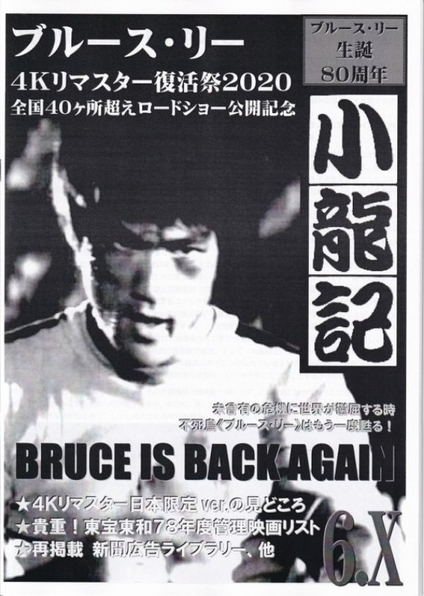 画像1: 【再入荷】ブルース・リー同人誌 小龍記6.X号 (1)
