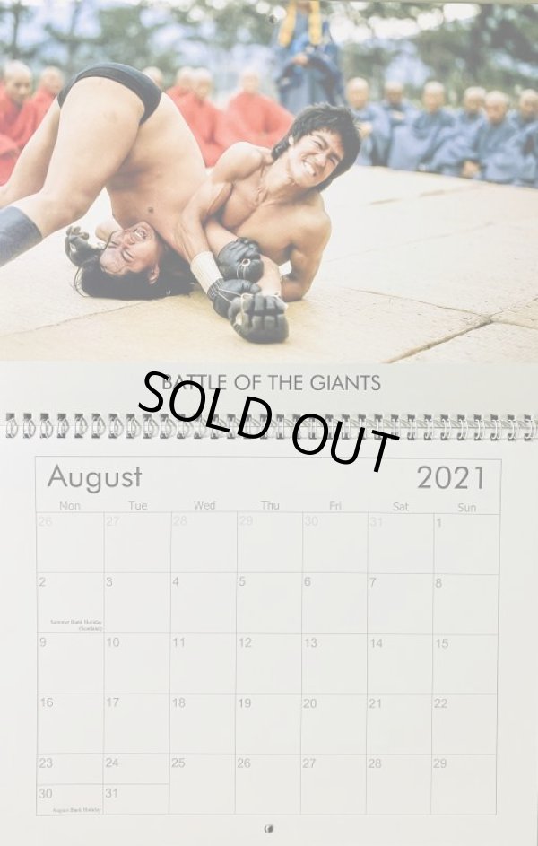 画像2: ブルース・リースペシャルカレンダー2021 （イギリス版） (2)