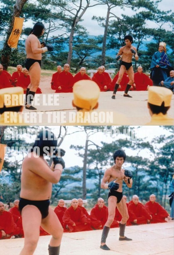 画像3: 【ゴールデンウィーク特価】燃えよドラゴン リー対サモハン フォトセット (3)