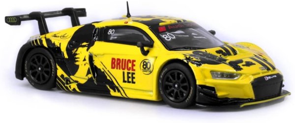画像3: 【再入荷】1/64アウディR8LMSブルース・リー80周年モデル（ミニカー） (3)