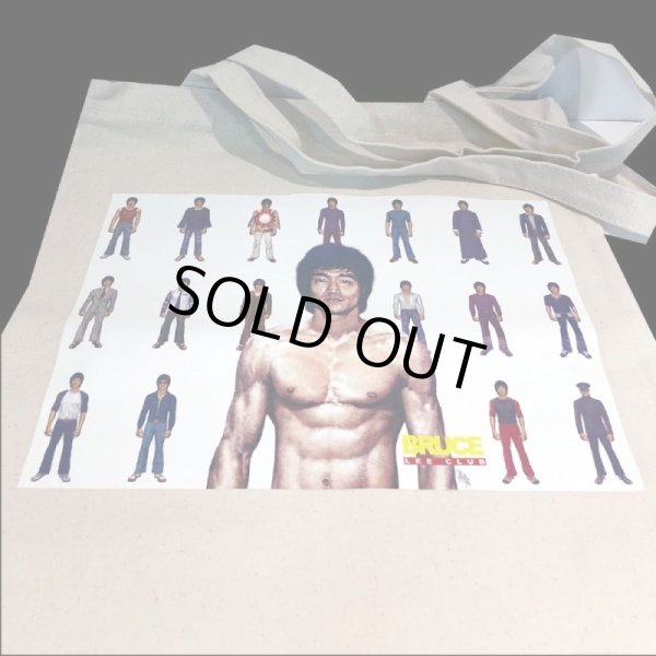 画像2: ブルース・リーファッションポートレイトトートバッグ（香港製） (2)