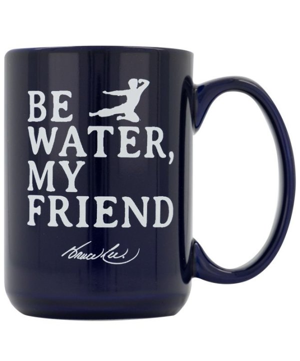 画像1: BE WATER,MY FRIENDマグカップ (1)