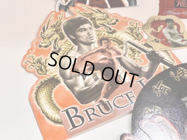 画像2: 【1点モノ】ブルース・リーPOPアップカード5種&ミニステッカーセット (2)