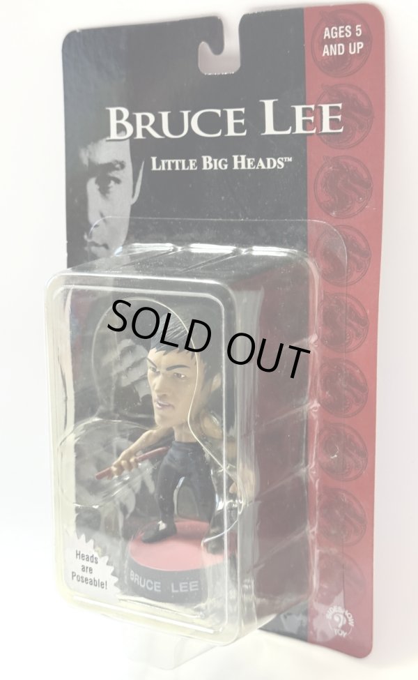 画像3: 【1点モノ】ブルース・リー リトルビッグヘッド レッドスティック（フィギュア） (3)