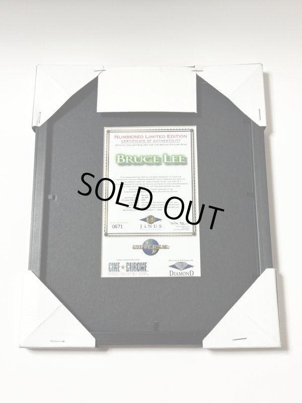 画像3: 【1点モノ】シネクロームクラシックコレクターズカード「ブルース・リー」ユニバーサルスタジオ限定品 (3)