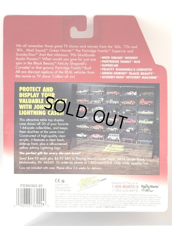 画像4: 【1点モノ】グリーン・ホーネット ブラックビューティ ジョニーライトニング ハリウッド・オン・ウィールズ 1/64スケールミニカー (4)