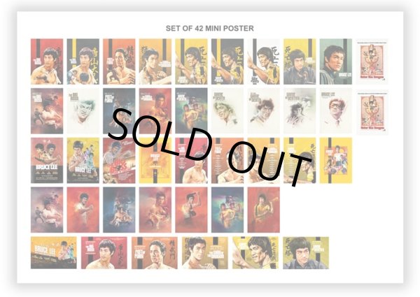 画像1: ブルース・リームービーカード42枚セット (1)