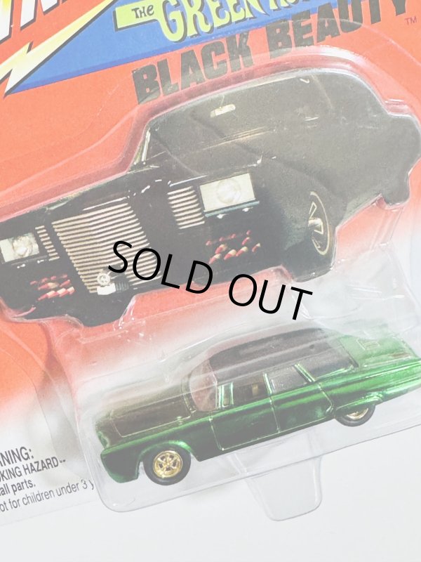 画像2: 【1点モノ】グリーン・ホーネット ブラックビューティ ジョニーライトニング グリーンバージョン 1/64スケールミニカー (2)