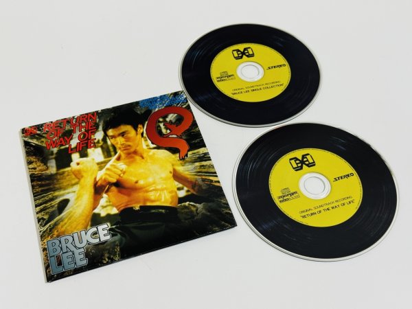 画像4: 【1点モノ】リターン・オブ・ザ・ウェイ・オブ・ライフ／ブルース・リー シングルコレクション（日本盤CD） (4)