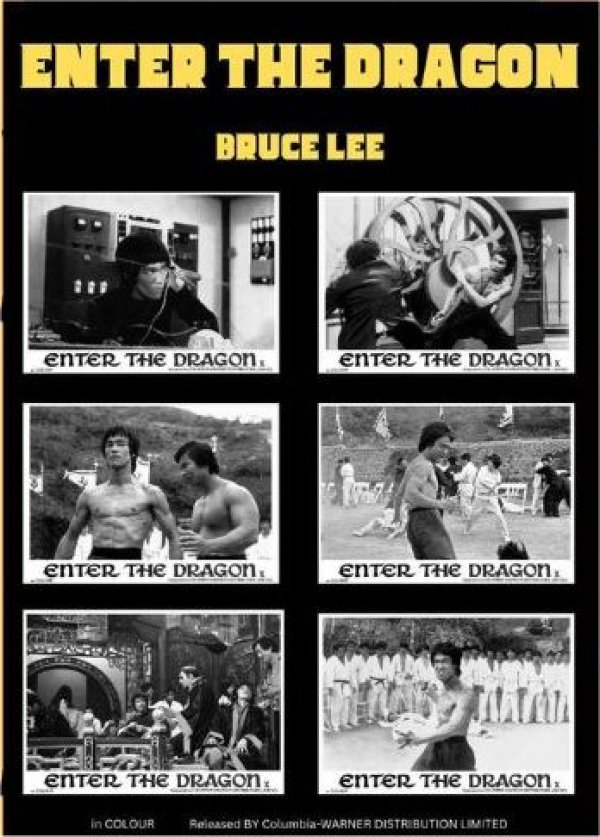 画像2: 【再入荷】燃えよドラゴンプレゼンテーションパック（カード6枚＆フォルダーセット） (2)