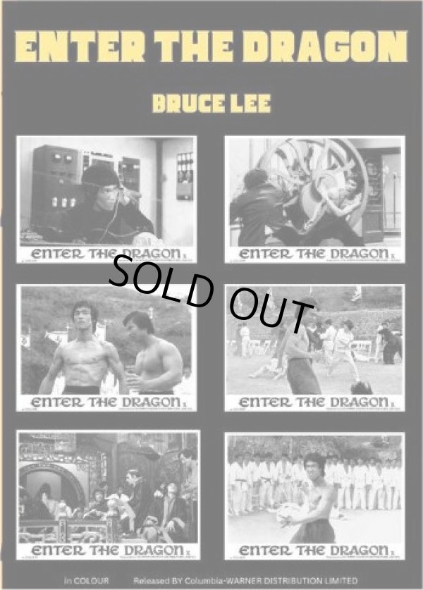 画像2: 燃えよドラゴンプレゼンテーションパック（カード6枚＆フォルダーセット） (2)