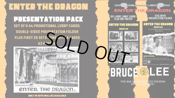 画像4: 燃えよドラゴンプレゼンテーションパック（カード6枚＆フォルダーセット） (4)