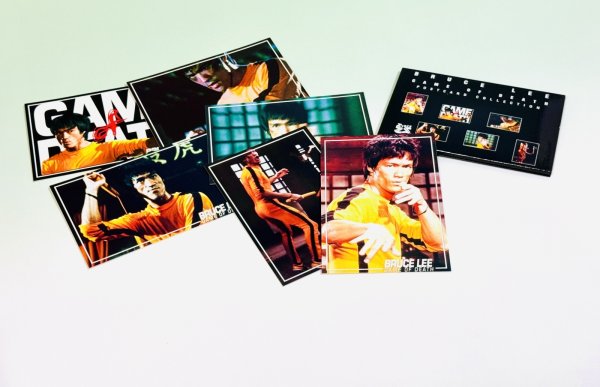 画像3: 【1点モノ】ブルース・リー死亡遊戯ポストカード6枚セット (3)