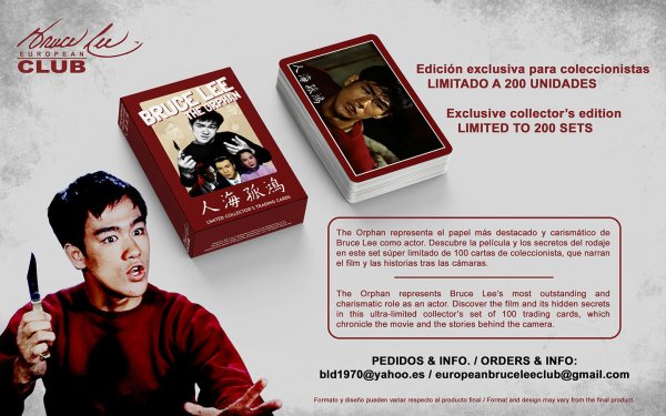 画像3: 【ご予約】ブルース・リー人海孤項トレーディングカード (3)