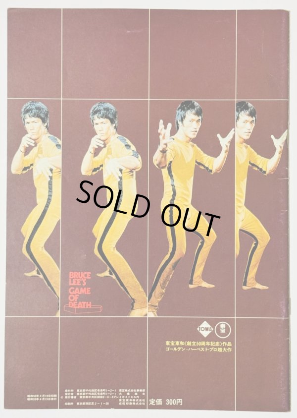 画像3: 【青野敏行コレクション】ブルース・リー死亡遊戯 パンフレット (3)