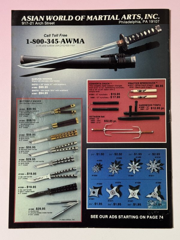 画像6: 【1点モノ】BLACK BELT ブラックベルト1989年8月号（アメリカ雑誌） (6)