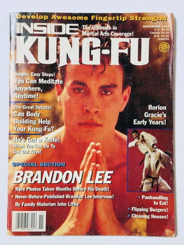 画像1: 【一点モノ】インサイドクンフー1997年11月号（アメリカ雑誌） (1)