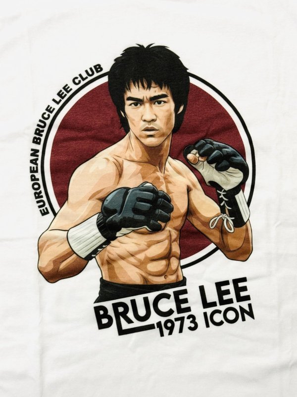 画像3: 【ご予約】ブルース・リー1973アイコンＴシャツ ブラック（ヨーロッパブルース・リークラブ公式） (3)