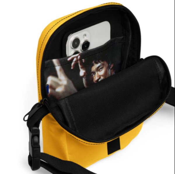 画像2: 【ご予約】死亡遊戯カラークロスボディバッグ（ブルース・リー財団公式） (2)