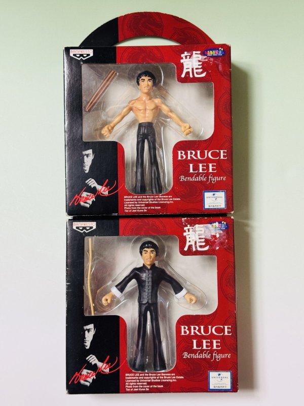 画像1: 【一点モノ】ブルース・リーベンダブルフィギュア2個 (1)
