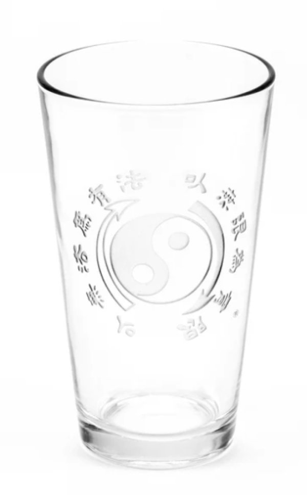 画像1: 【ご予約・2個限定】コアシンボル エッチドグラス（16オンス） (1)