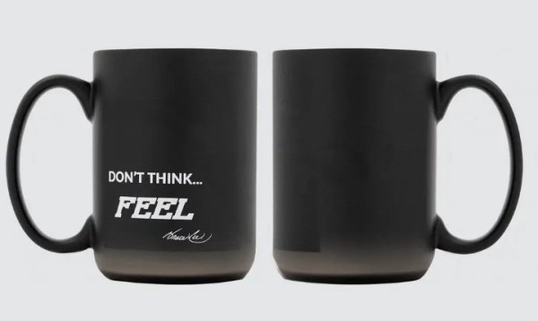 画像2: 【ご予約・3個限定】Don't Think Feel マジックマグカップ（15オンス） (2)