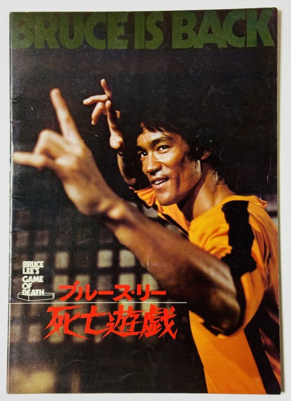画像1: 【1点モノ】ブルース・リー死亡遊戯パンフレット（USED） (1)