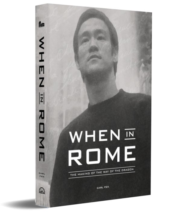 画像1: 【ご予約】ローマにて：『ドラゴンへの道』メイキング 著者サイン入りソフトカバー（英国書籍） (1)