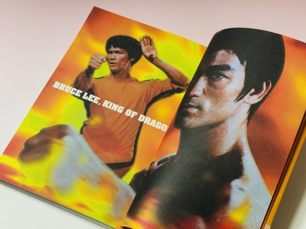 画像4: 【1点モノ】キング・オブ・ドラゴン ブルース・リー伝説＋告知チラシ（国内書籍） (4)