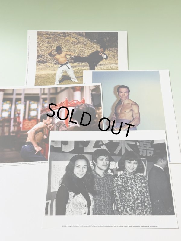 画像2: 【1点モノ】ブルース・リー生誕70周年記念レアフォトセット＋シャノン・リー直筆サイン（タイプ1／ブラック） (2)