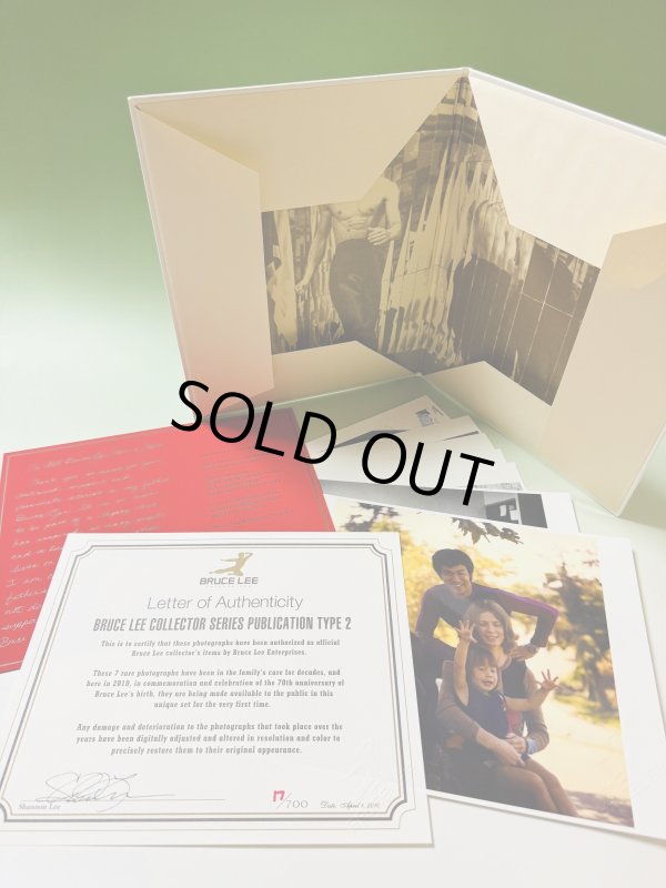 画像4: 【1点モノ】ブルース・リー生誕70周年記念レアフォトセット＋シャノン・リー直筆サイン（タイプ2／ホワイト） (4)