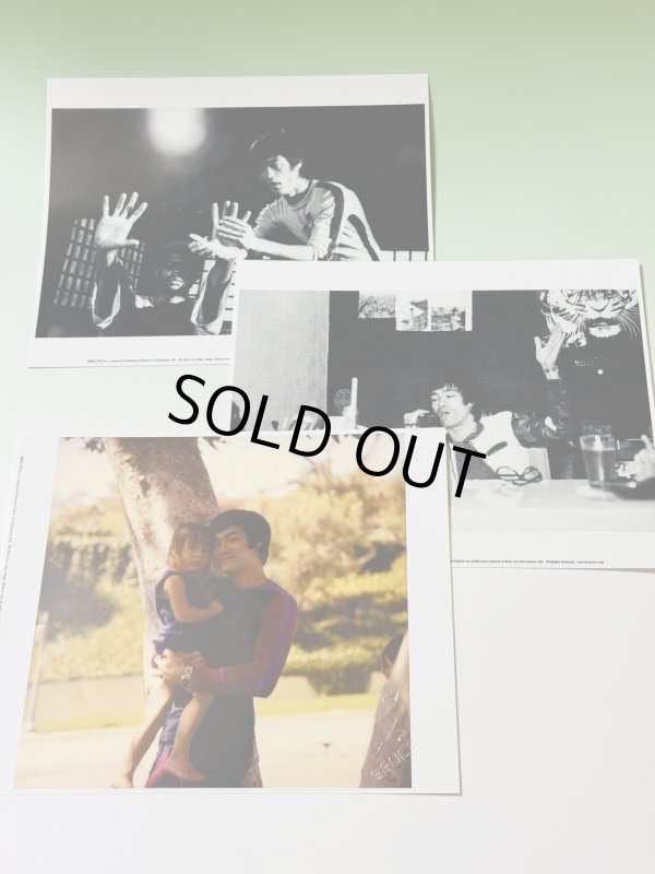 画像3: 【1点モノ】ブルース・リー生誕70周年記念レアフォトセット＋シャノン・リー直筆サイン（タイプ1／ブラック） (3)