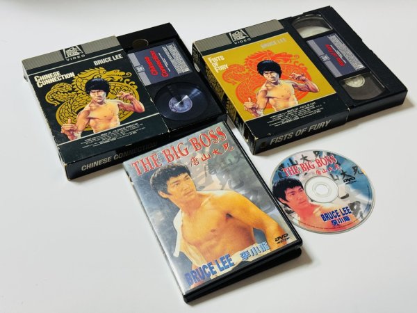 画像3: 【1点モノ】VHSビデオドラゴン危機一発＋Betaビデオドラゴン怒りの鉄拳＋オマケDVDセット（米国版ビデオテープ） (3)