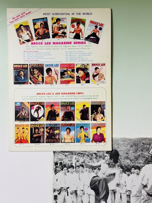 画像4: 【1点モノ】BMシリーズ4 ブルース・リーファイティングスピリット 写真付き（香港書籍） (4)