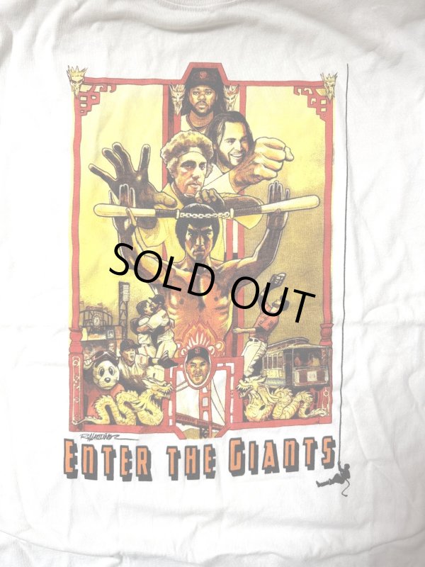 画像1: 米サンフランシスコジャイアンツ ブルース・リートリビュートＴシャツ（米国Tシャツ） (1)