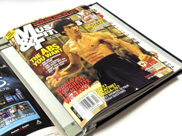 画像8: マッスル・アンド・フィットネス7冊＋バインダーセット（国内雑誌・米国雑誌） (8)
