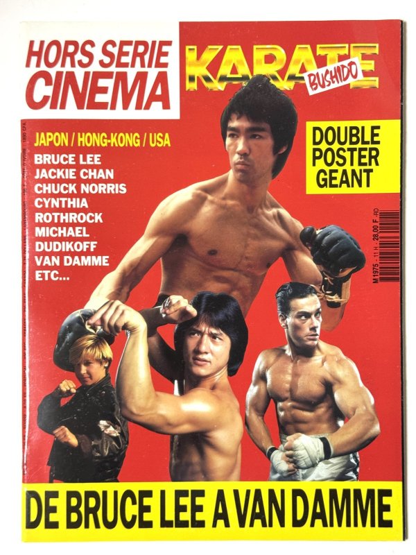 画像1: カラテブシドー1992年7月格闘技映画特集号（フランス雑誌） (1)