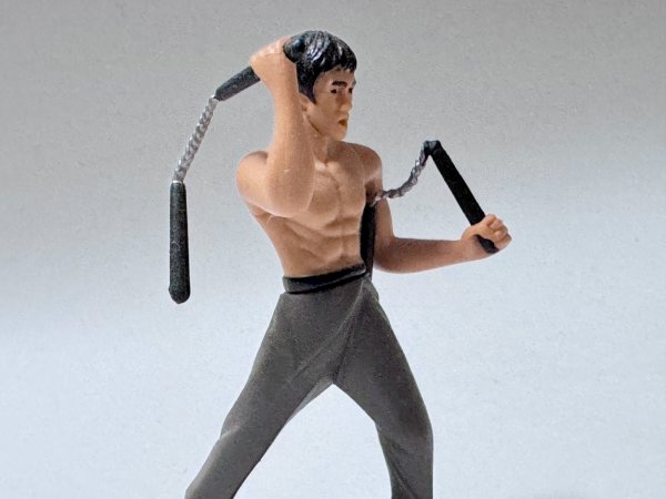 画像4: 【9.ダブルヌンチャク】ダイドーブレンド×ブルース・リーフィギュアコレクション単品＋缶コーヒー付き (4)