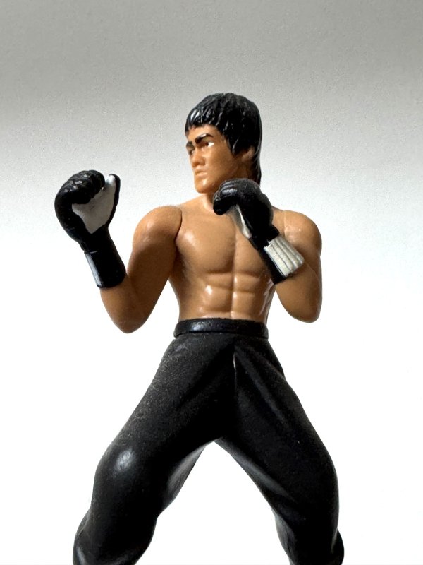 画像2: 【10.オープンフィンガーグローブ】ダイドーブレンド×ブルース・リーフィギュアコレクション単品＋缶コーヒー付き (2)