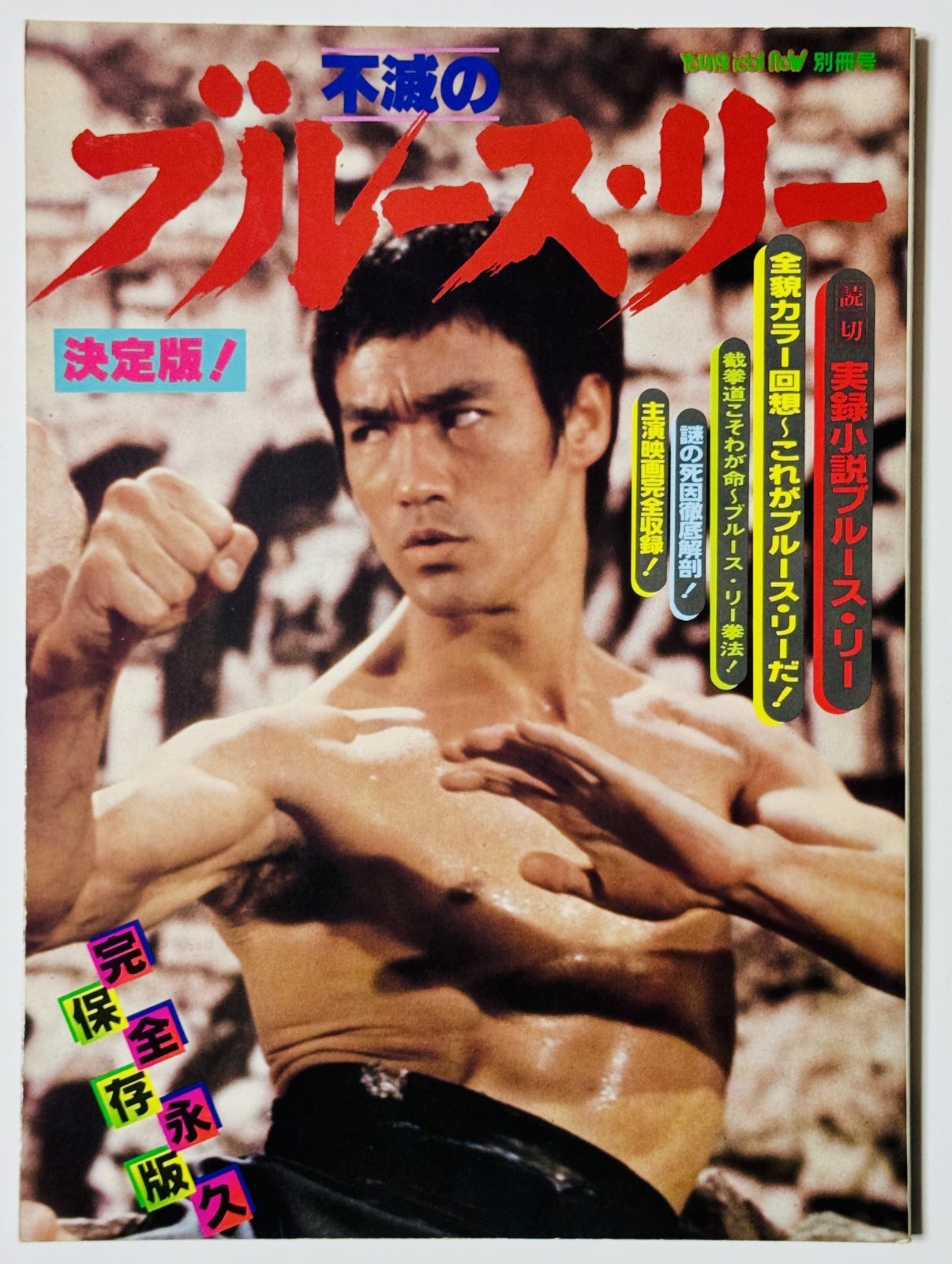 【当時モノ】決定版！不滅のブルース・リー（国内本）